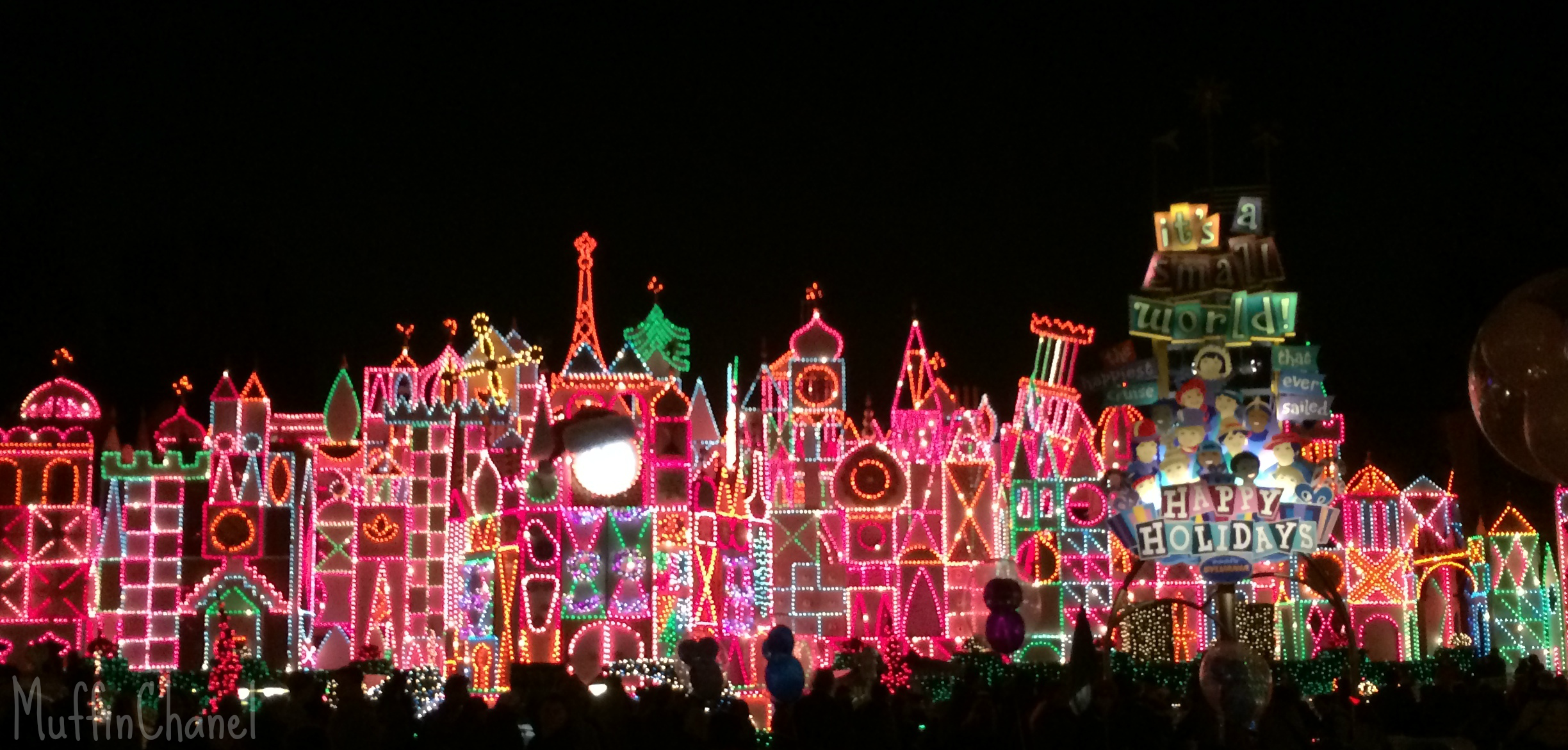 it's a small world disney christmas lights