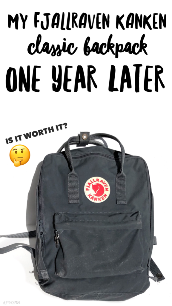 Zin Renovatie Gevoel van schuld My Fjallraven Kanken Backpack - One Year Later Review - MuffinChanel