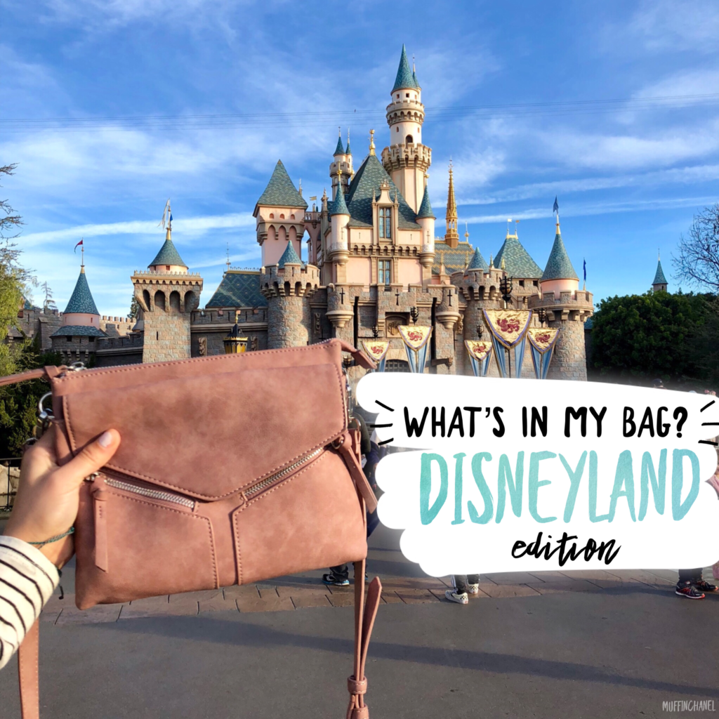 What to Bring to Disneyland What's in my Bag MuffinChanel