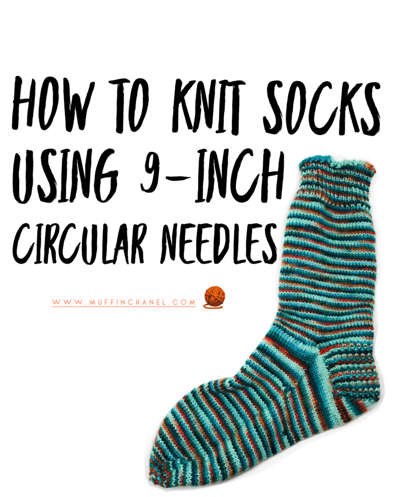 Socks on 9 Circular Knitting Needles