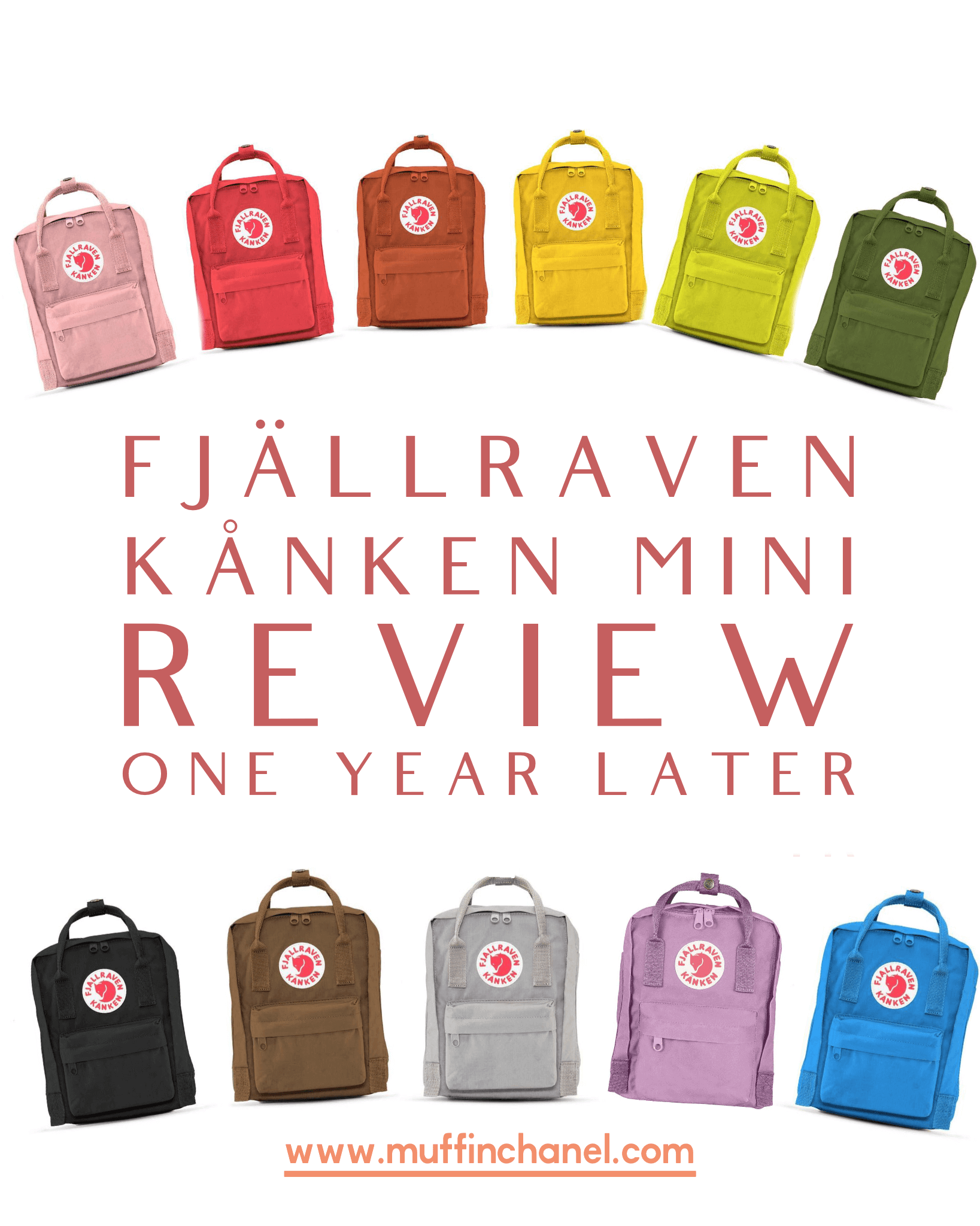 Achtervoegsel stortbui Fraude Fjallraven Kanken Mini Review - One Year Later - MuffinChanel