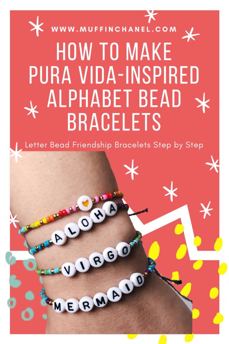 How to Make Friendship Bracelets With Names, Letters, and Numbers