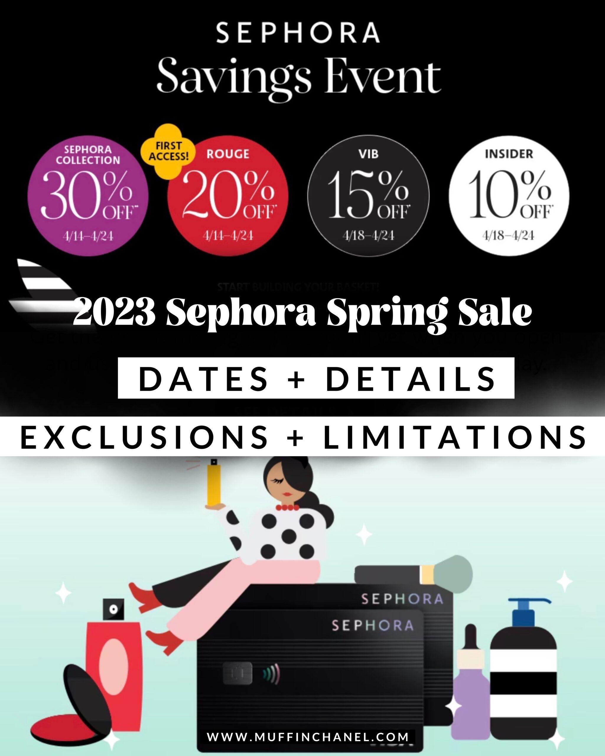 Sephora Spring Sale 2023 - MuffinChanel